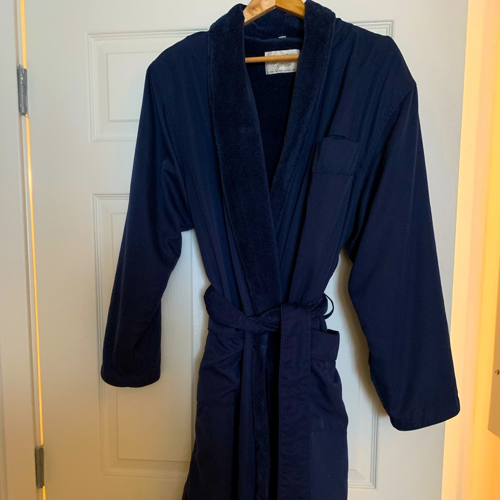Monarch/Cypress robe size S Navy